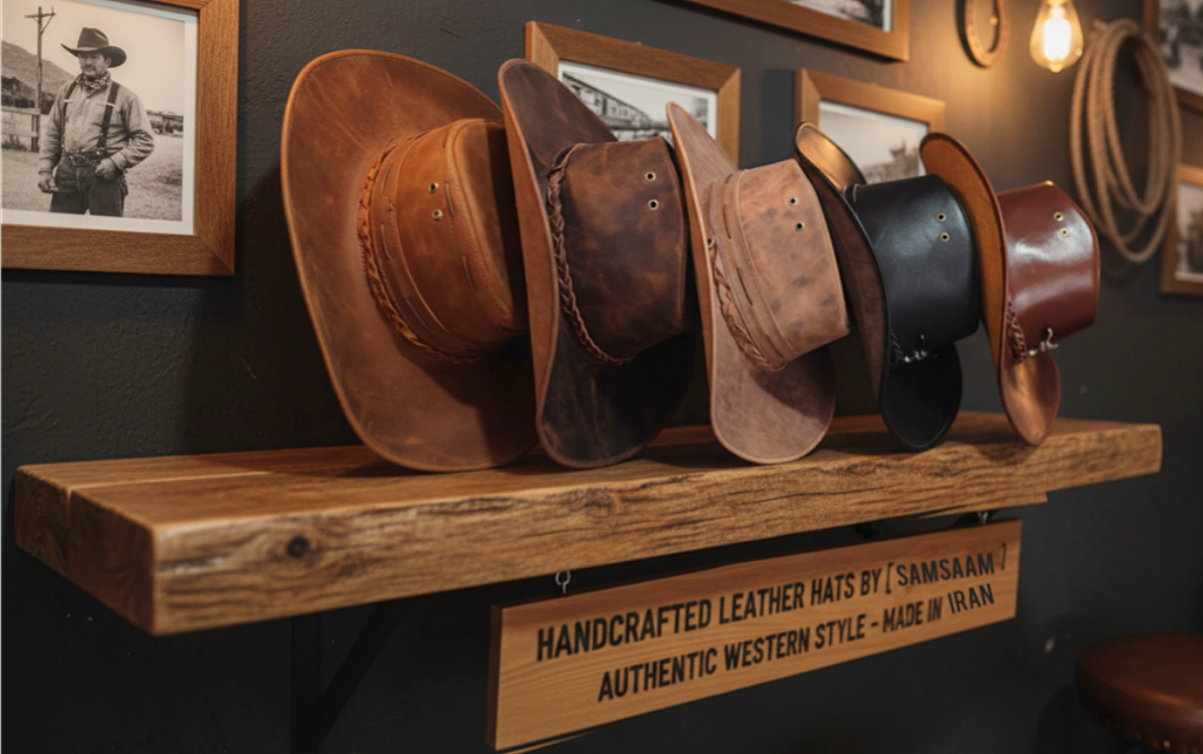 اولین تولید کننده محصولات کلاه کابویی چرمی