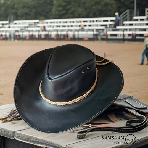 کلاه کابویی چرمی آرتور مورگان